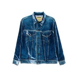 Pierre-Louis Mascia Women Denim Print Jacket